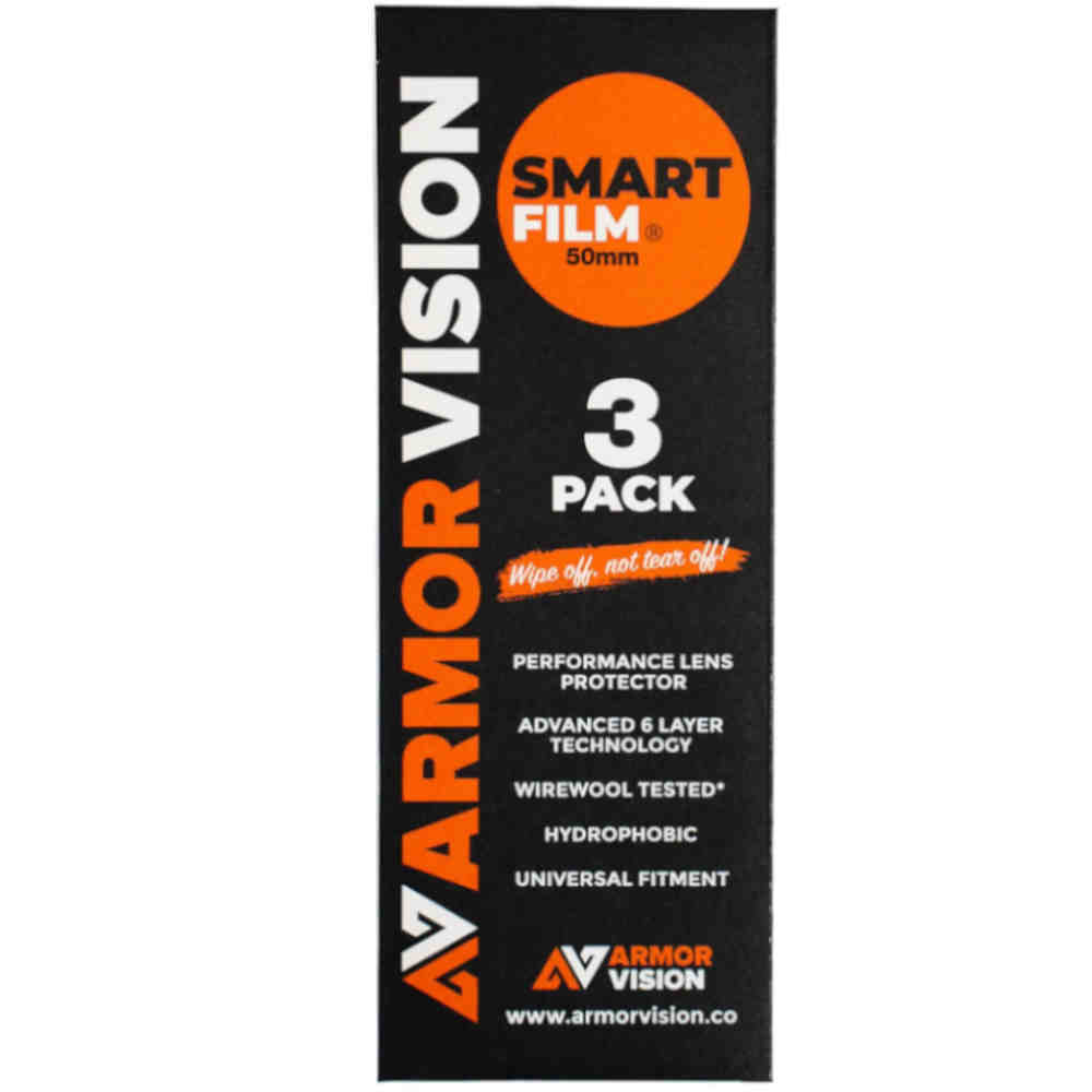 ARMOR VISION 50mm Smart Film Scheibenschutz 3er Pack