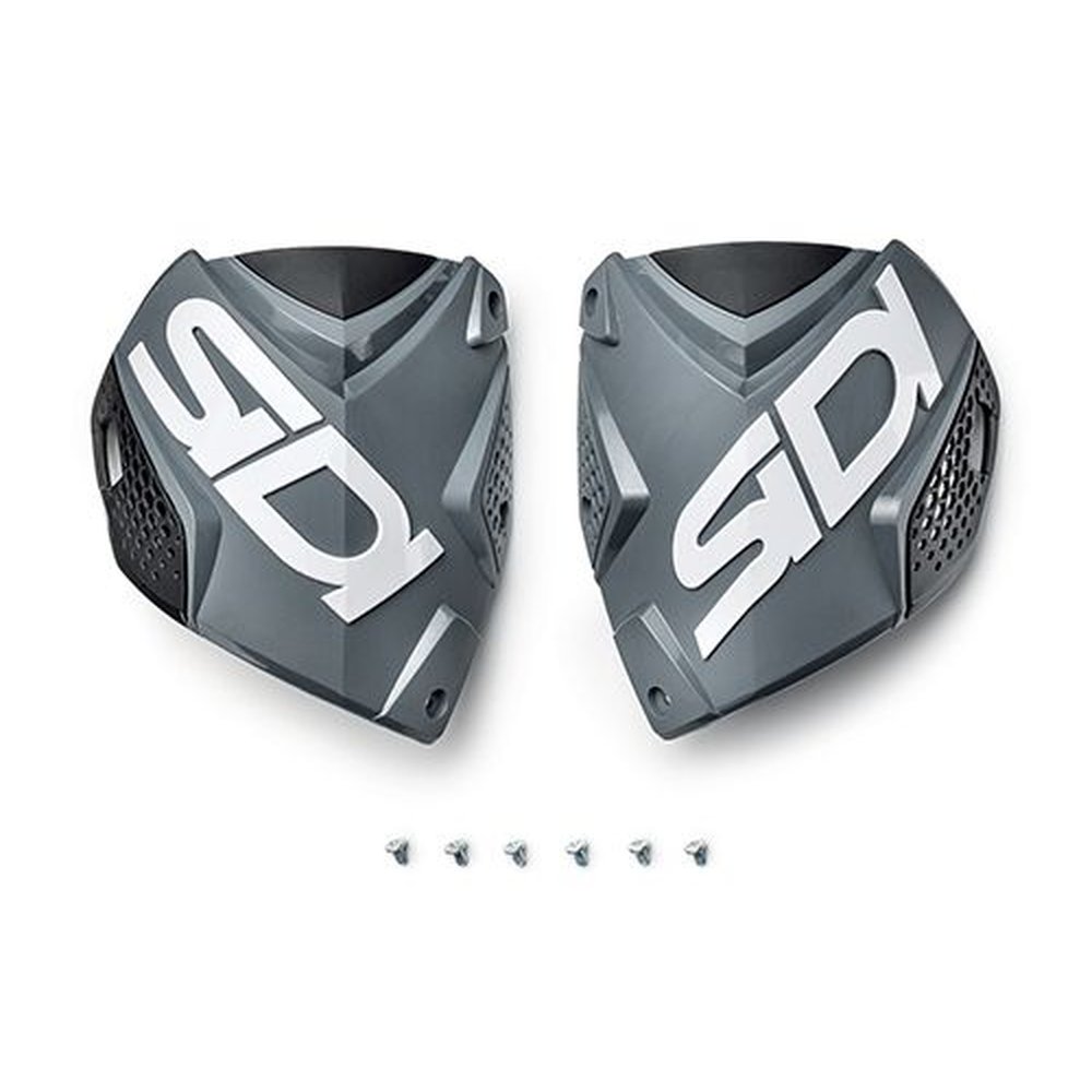 SIDI Crossfire 2 Motocross Stiefel Schienbeinplatte grau