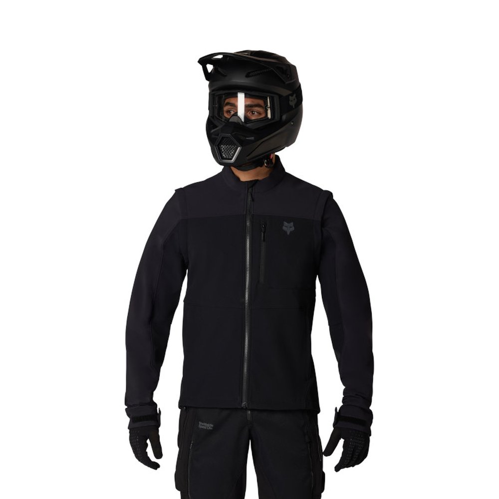 FOX RANGER OFF ROAD SOFTSHELL JACKE Schwarz