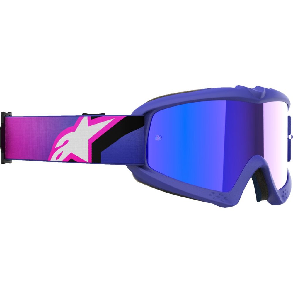 ALPINESTARS Youth Vision Kinder Brille Goggle Corp lila/pink blau vespiegelt