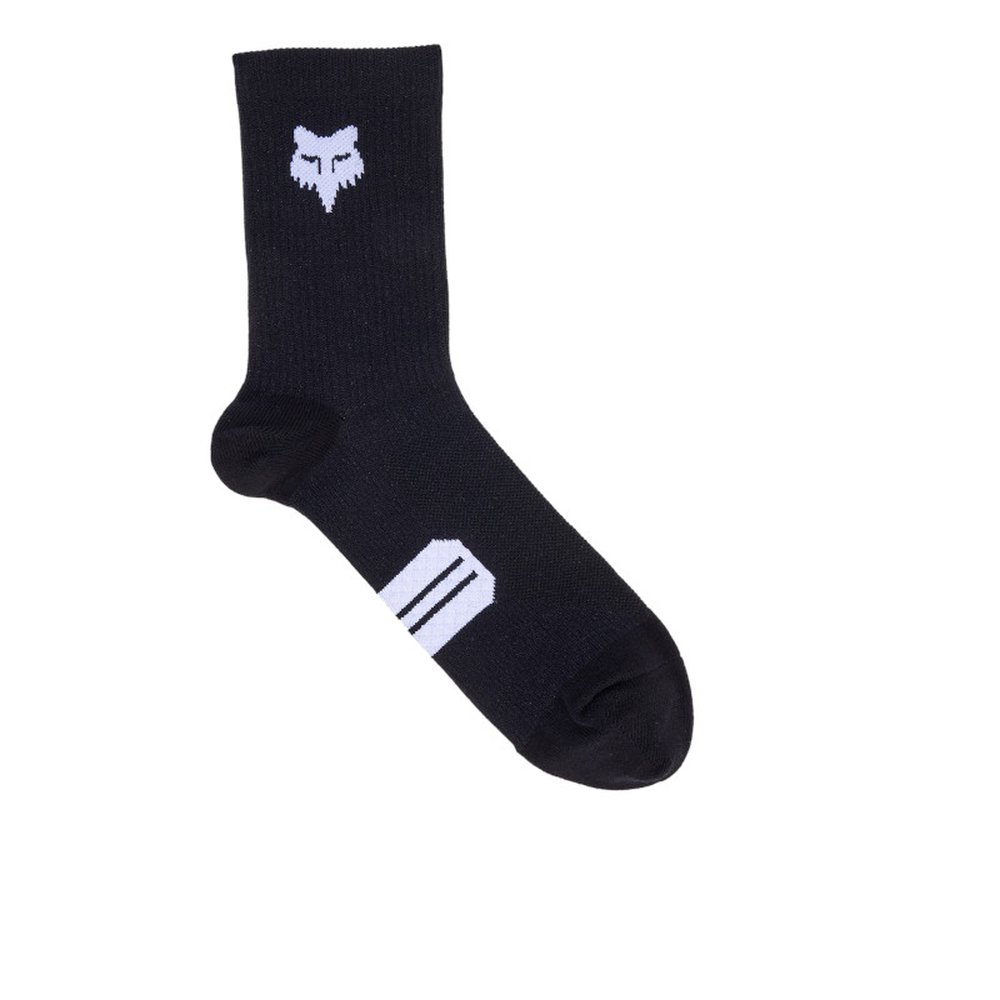 FOX 6" RANGER SOCK PREPACK BLACK MTB-Socken Schwarz