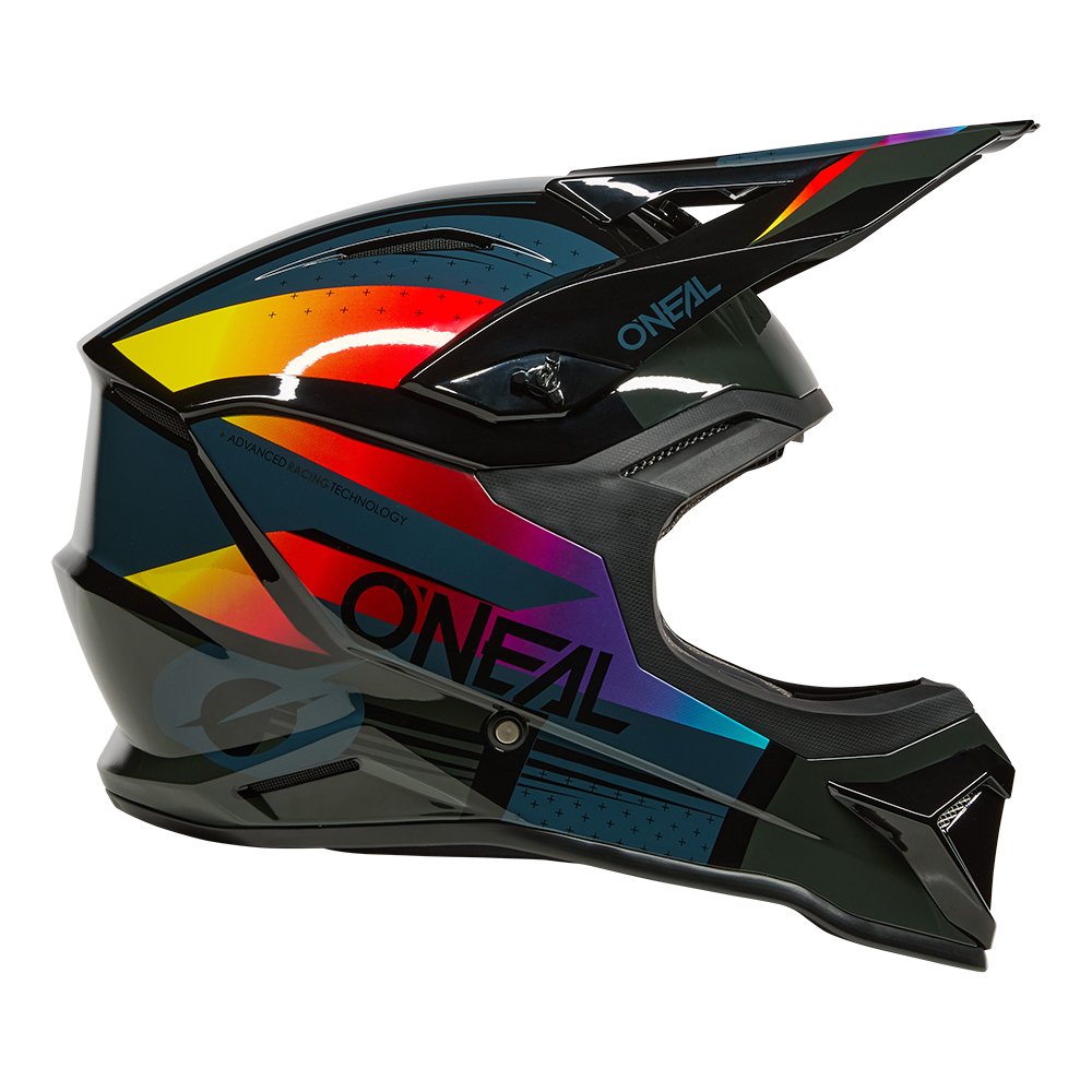 ONEAL 1SRS Motocross Helm RC schwarz/multi