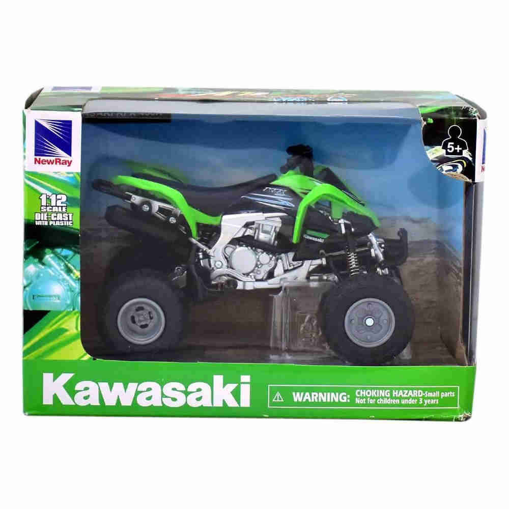 NEWRAY Kawasaki KFX 450R Quad Modell Maßstab: 1:12