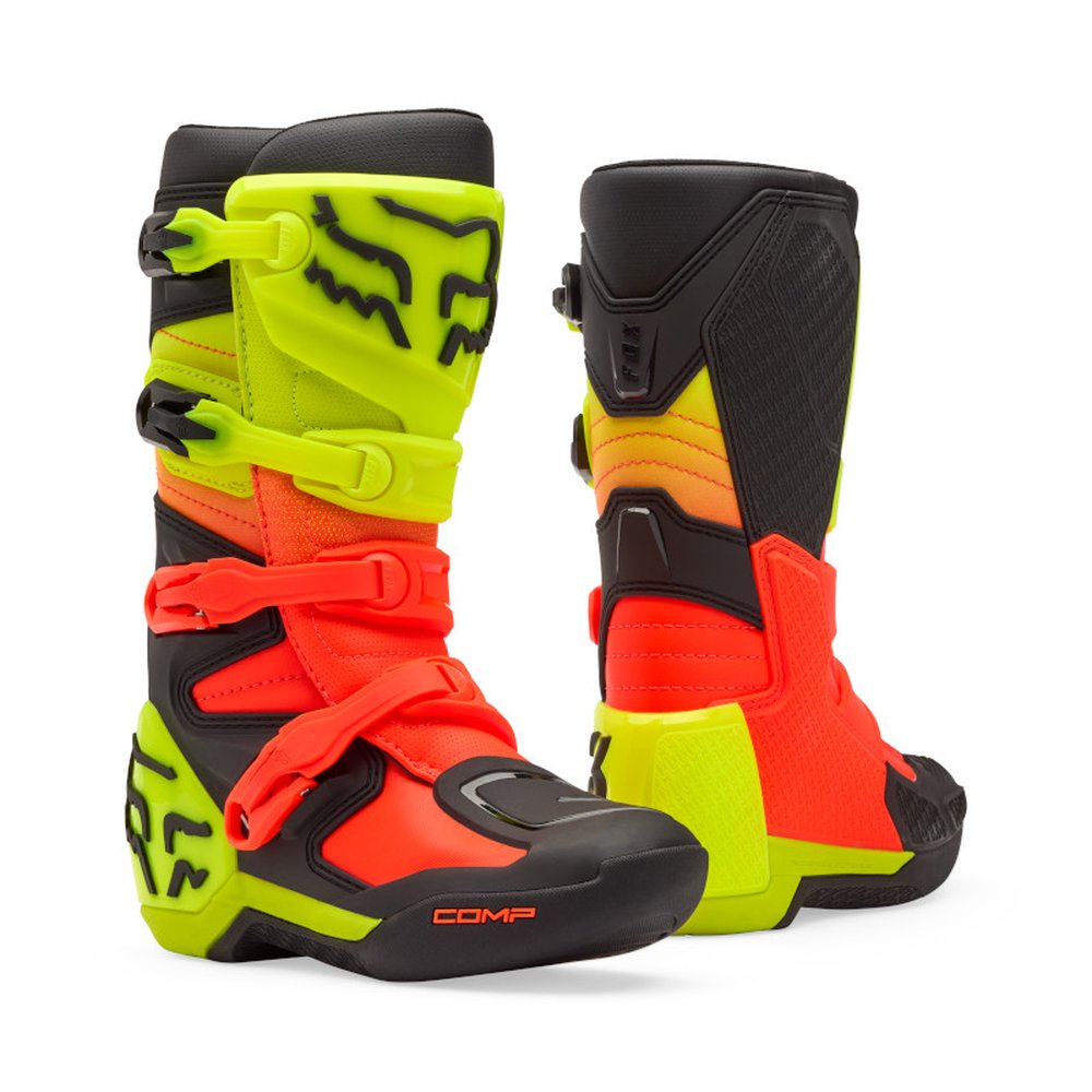 FOX YOUTH COMP BOOT Motocross Stiefel für Kinder Open Orange