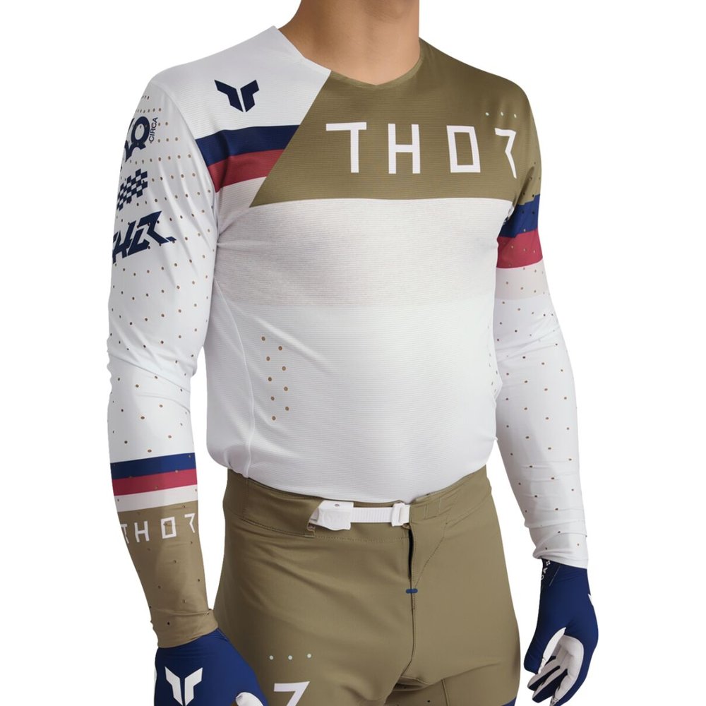 THOR Sportmode League Jersey weiss/Kupfer THOR Sportmode League Jersey weiss/Kupfer