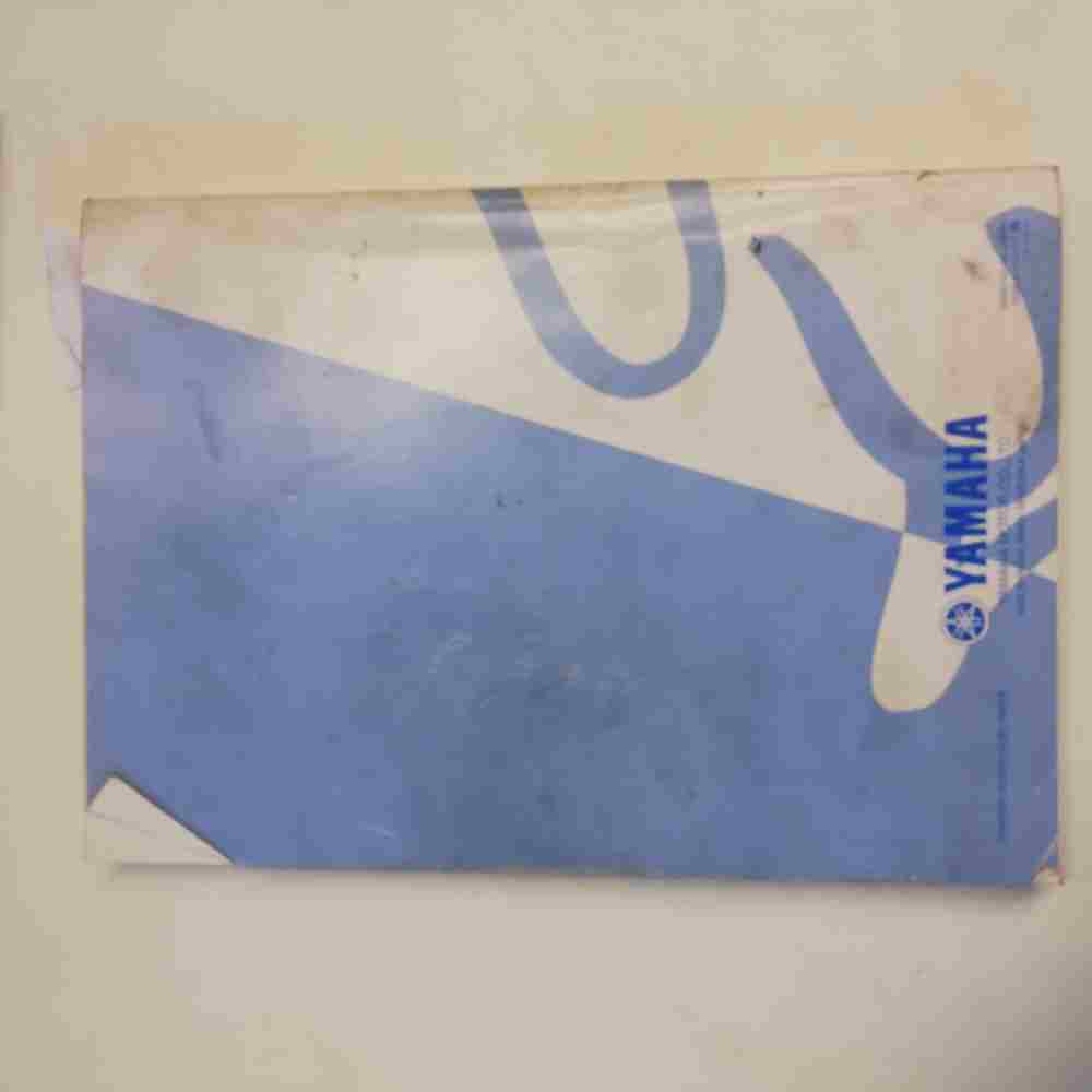 YAMAHA YZ 250 (W)/W1 2007 1P8-28199-32 Motorrad-Handbuch gebraucht