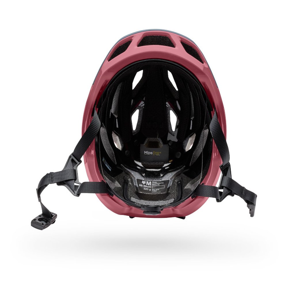 FOX CROSSFRAME PRO SOLIDS CE Halbschale Gravel/Cross Helm Dark Pink