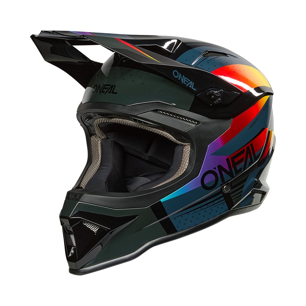 ONEAL 1SRS Motocross Helm RC schwarz/multi