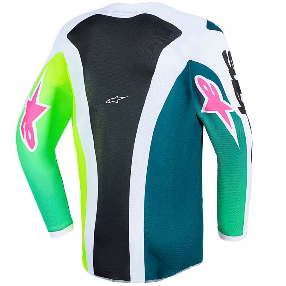 ALPINESTARS Fluid Portl Youth Kinder Jersey grün/weiss/schwarz