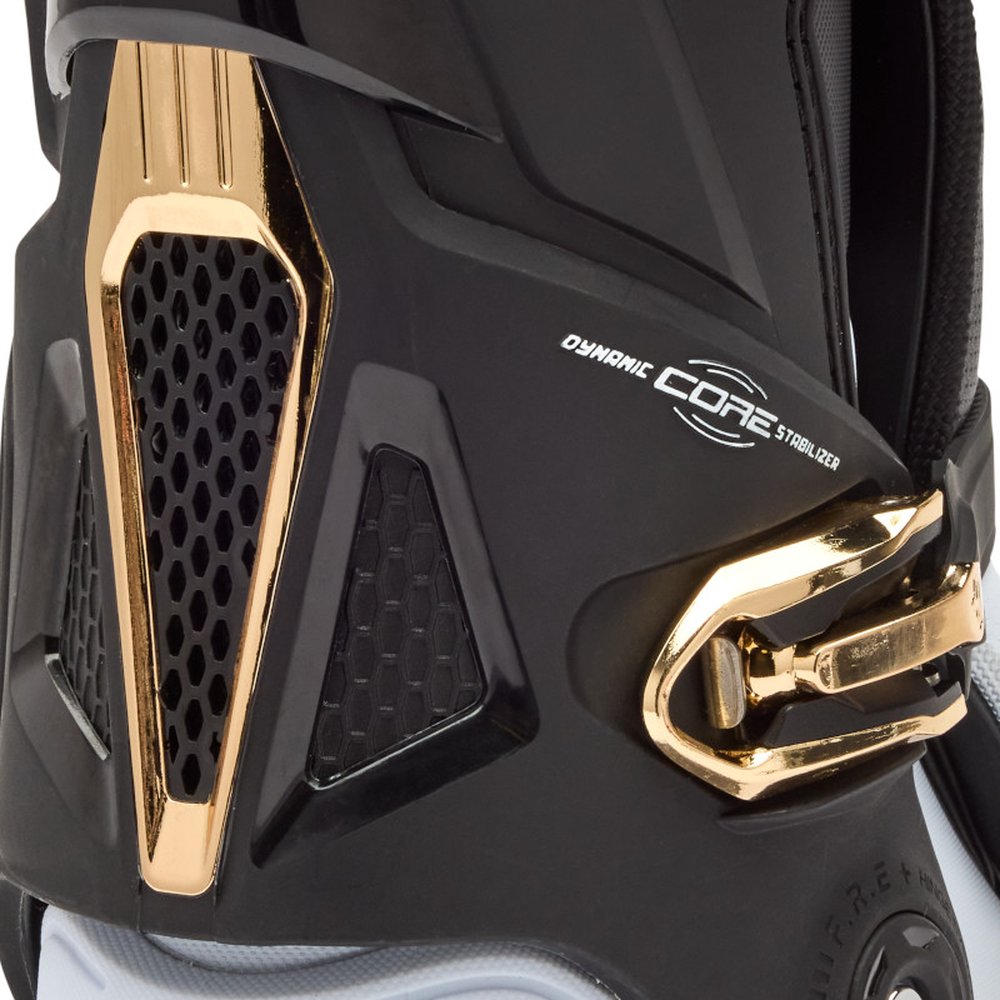 FOX INSTINCT BOOT Motocross Stiefel Weiss/Schwarz/Grau