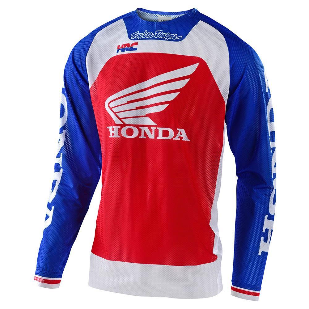 TROY LEE DESIGNS SE Pro Air Boldor Honda Motocross Jersey blau rot