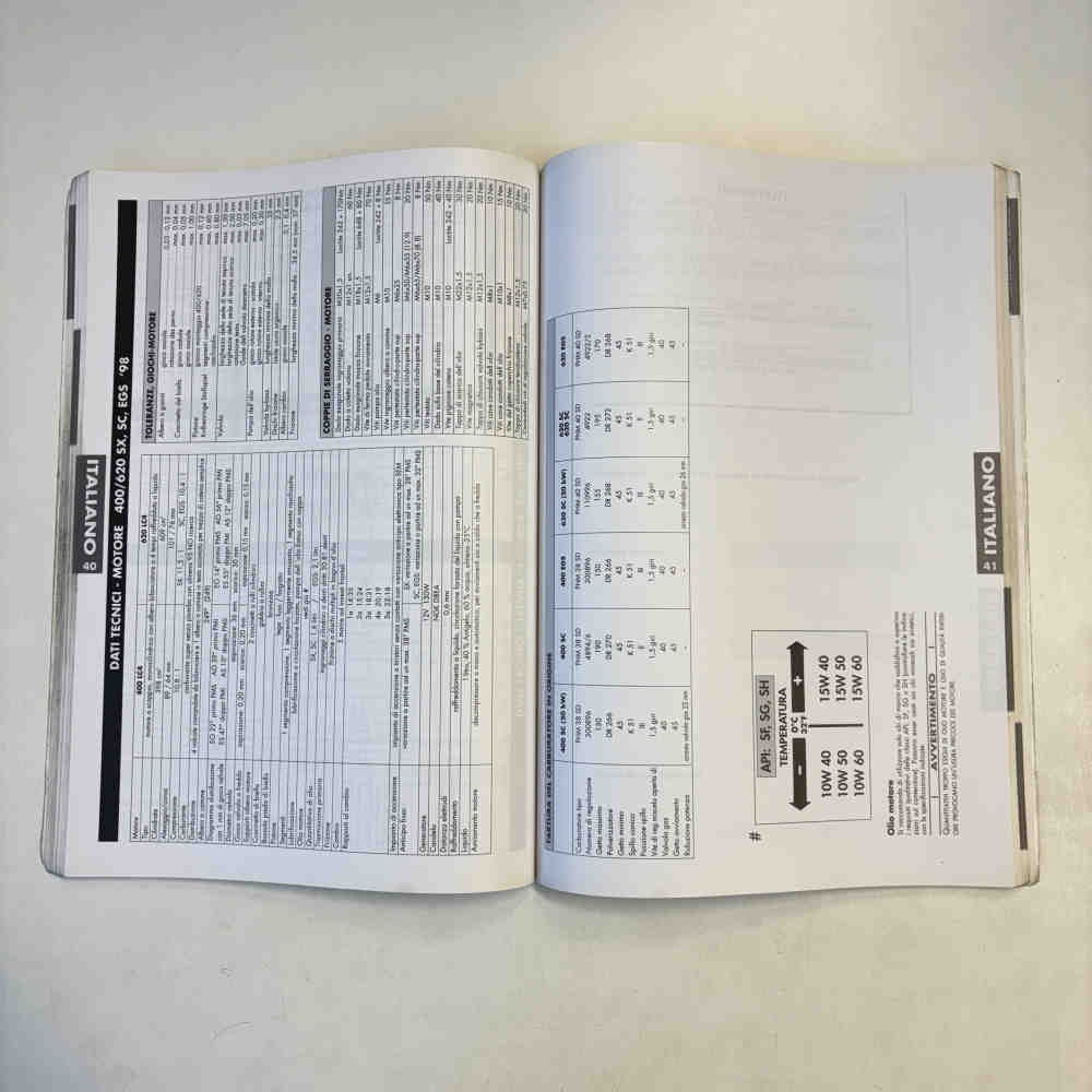 KTM 400/620 SX/SC/EGS 1998 320530 Motorrad-Handbuch gebraucht