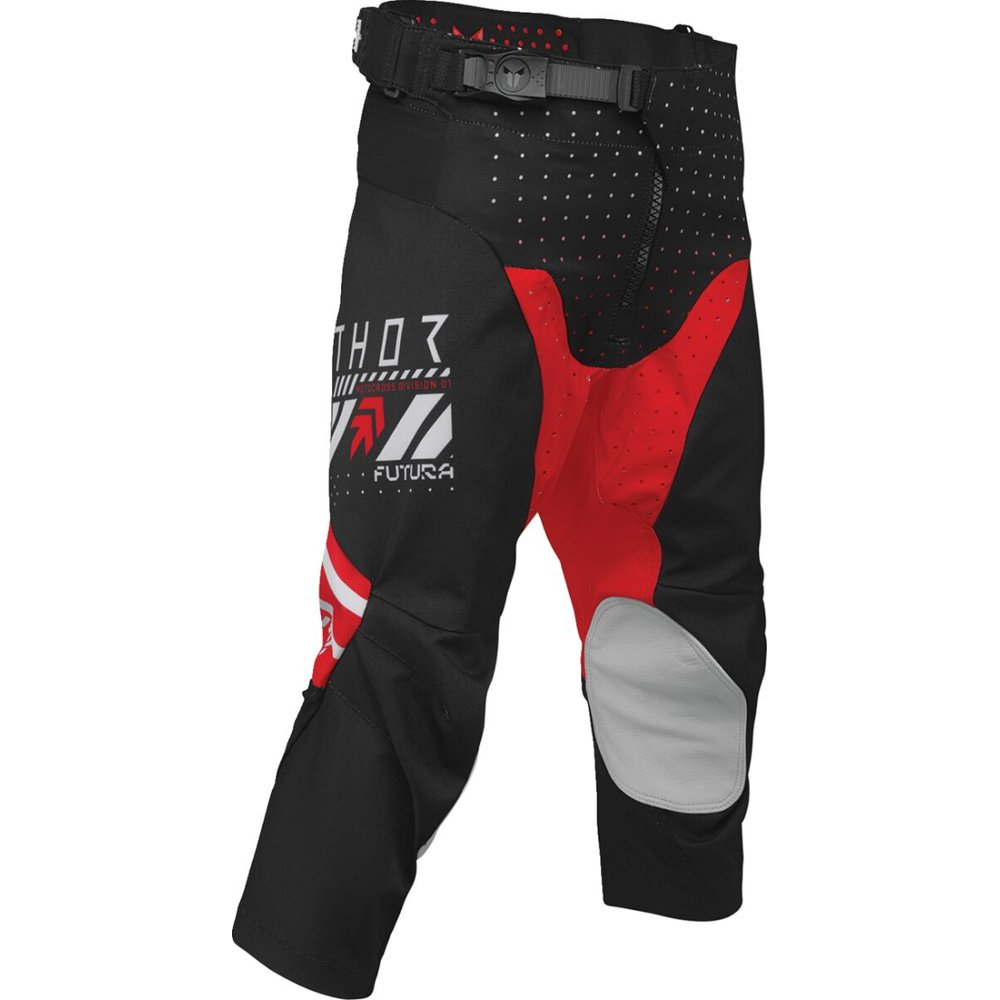 THOR Launchmode Futura Youth Kinder Motocross Hose schwarz/rot