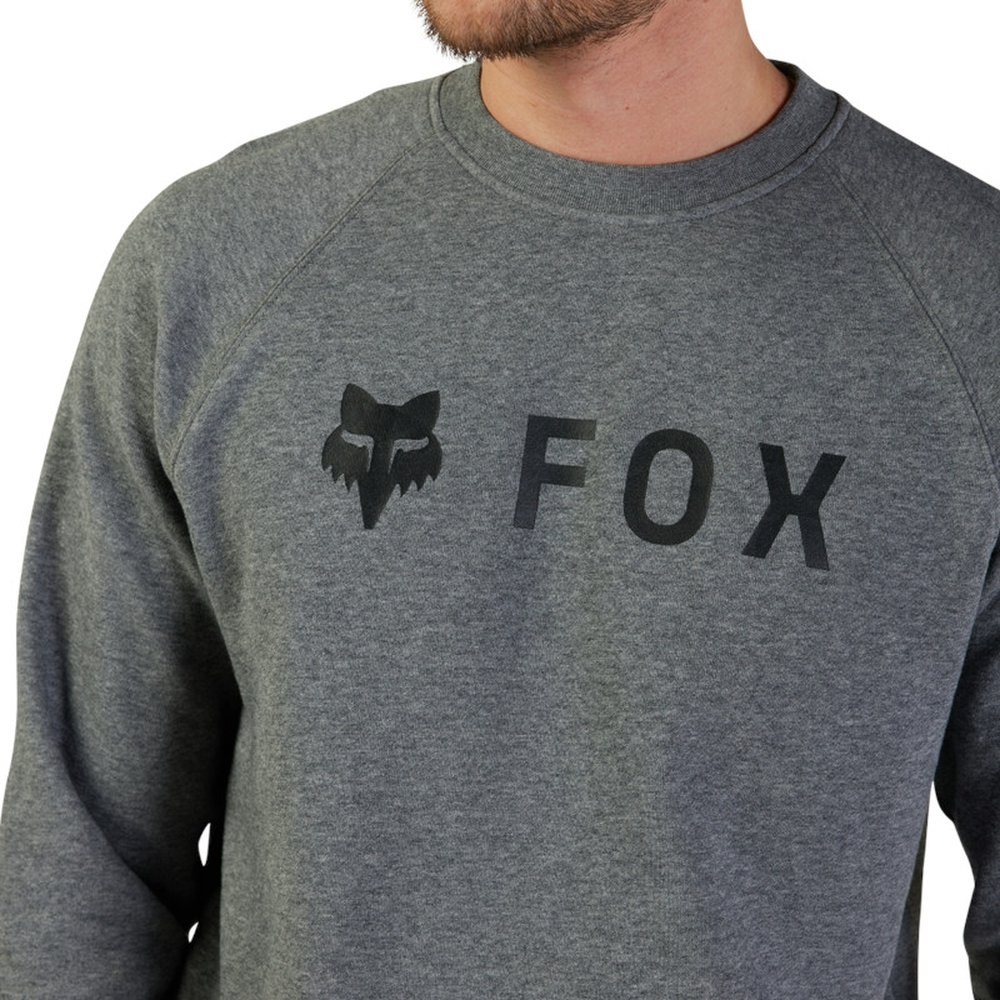 FOX ABSOLUTE FLEECE CREW Sweatshirt Heather Graphite