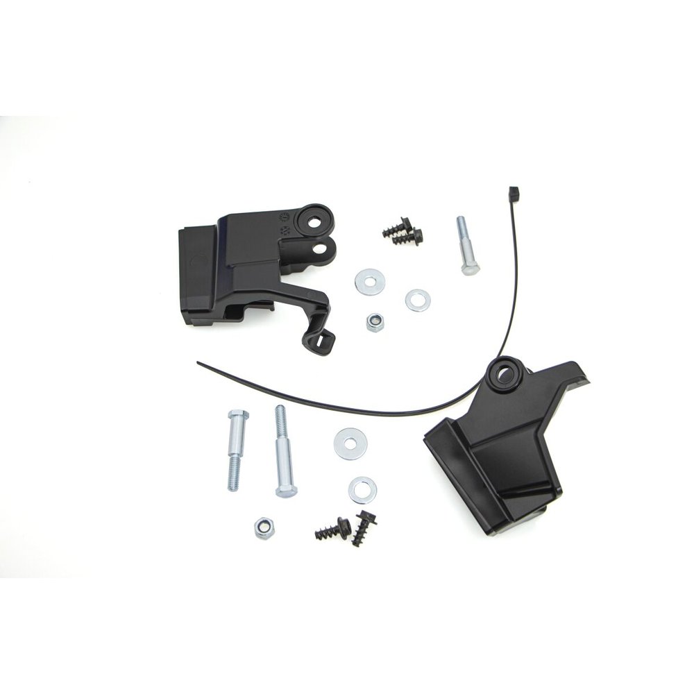 POLISPORT Hebel Montage-Kit MX Flow Handprotektoren schwarz