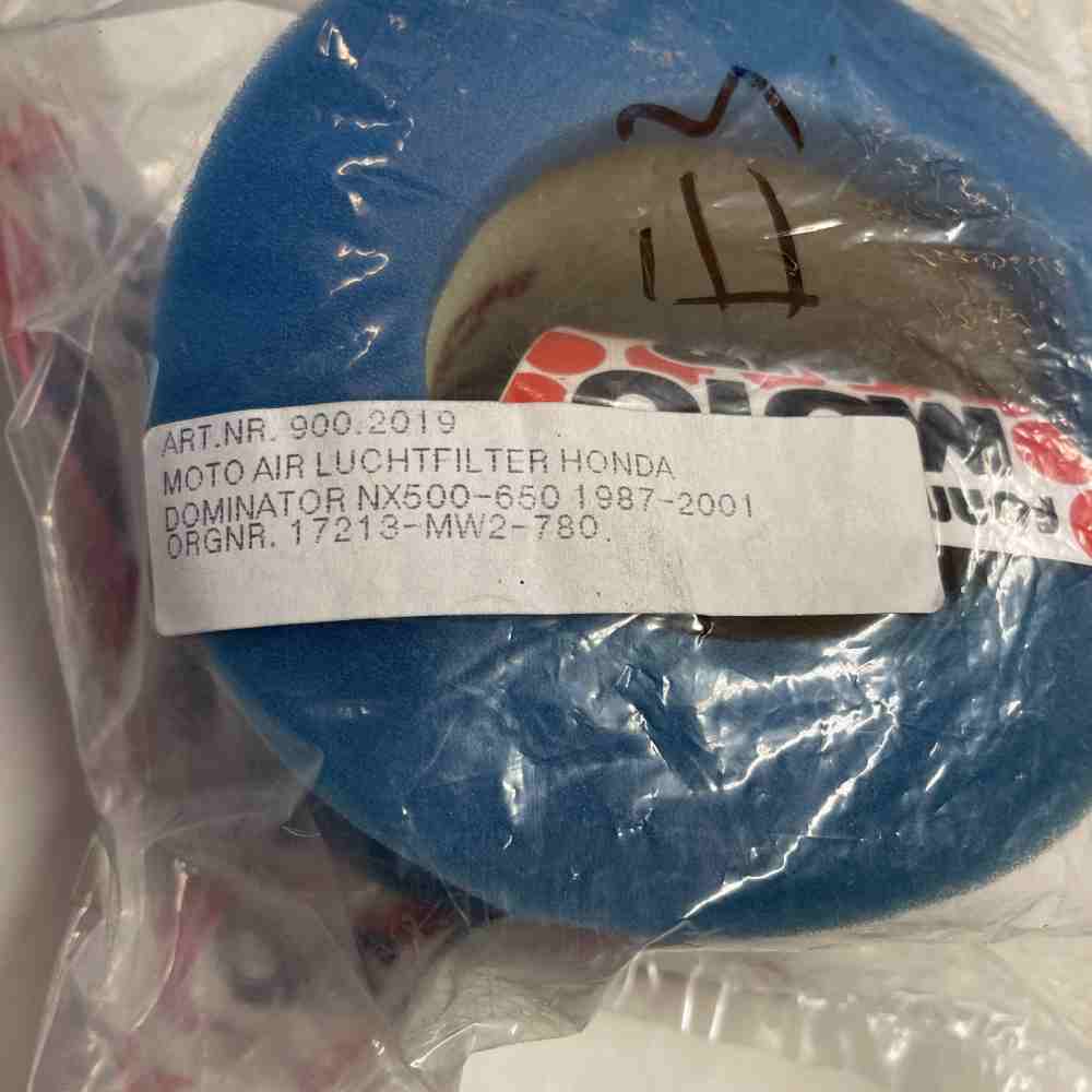 MOTO AIR 900.2019 Luftfilter passend für Honda Dominator NX500 650