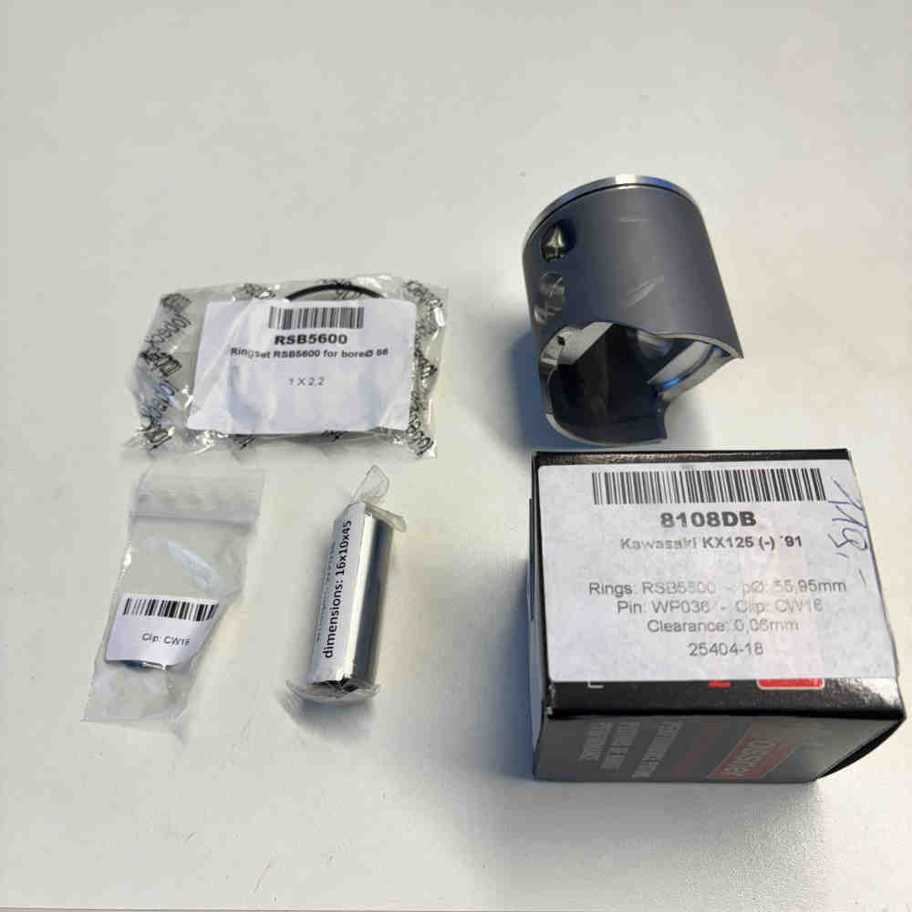 WÖSSNER 8108DB RSB5600 Kolbensatz 55,95mm passend für Kawasaki KX 125 91