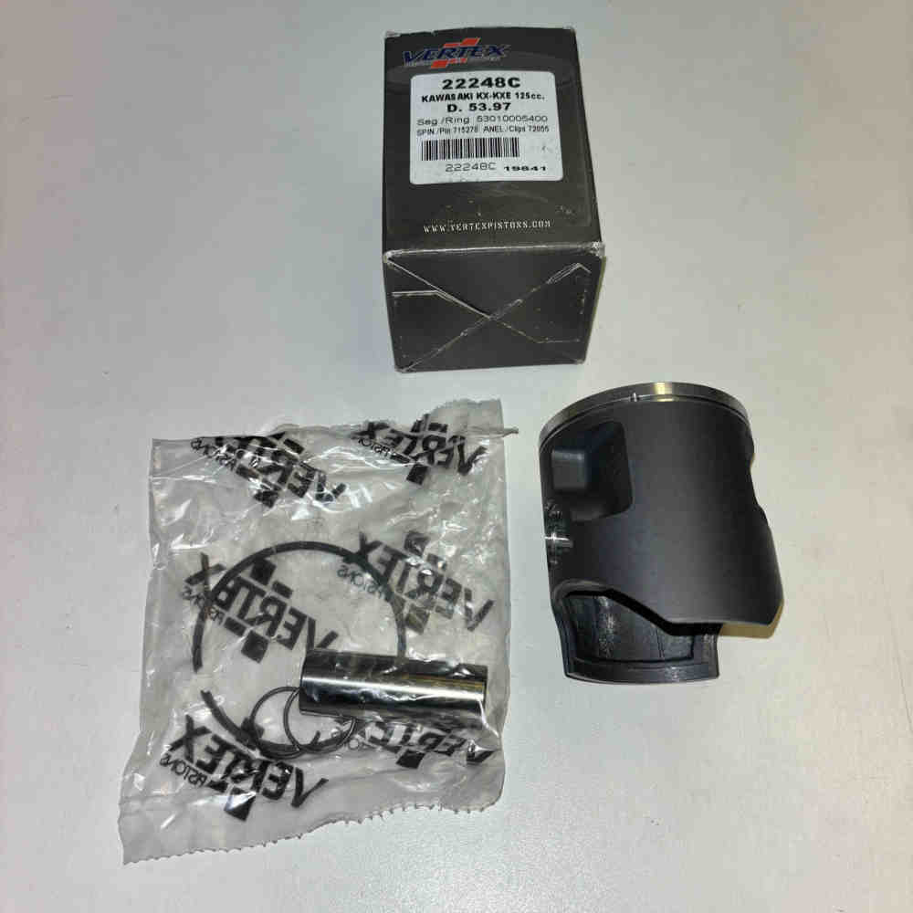 VERTEX 22248C Kolbensatz passend für Kawasaki KX 125 92-93 53,97mm