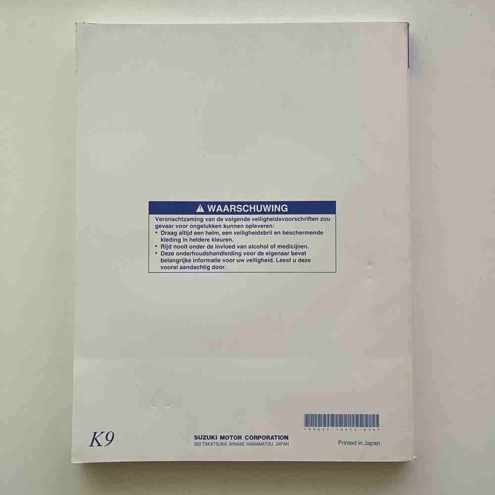 SUZUKI RM-Z250 2009 99011-10H52-01H Motorrad-Handbuch gebraucht