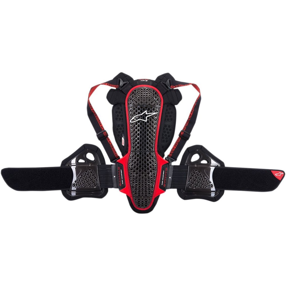 ALPINESTARS Nucleon KR-3 Rückenprotektor schwarz rot ALPINESTARS Nucleon KR-3 Rückenprotektor schwarz rot