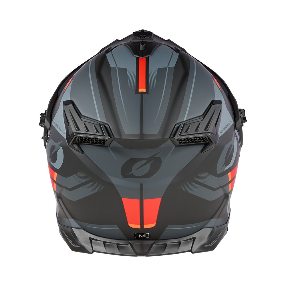 ONEAL A-SRS Motocross Helm Spike schwarz grau rot ONEAL A-SRS Motocross Helm Spike schwarz grau rot