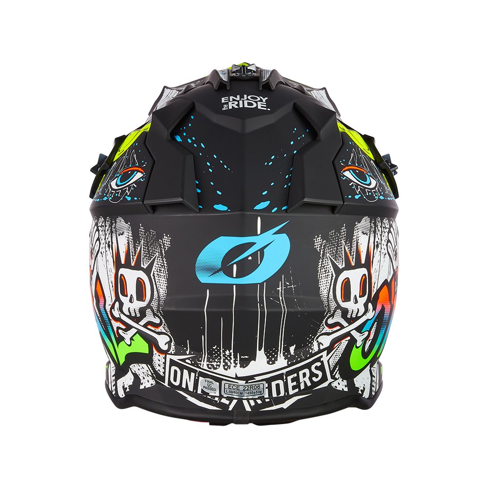 ONEAL 2SRS Rancid Motocross Helm schwarz weiss