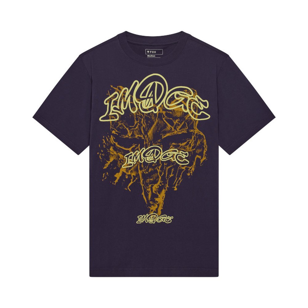 FOX IMAGE PRINT MIDWEIGHT T-Shirt Plum Perfect