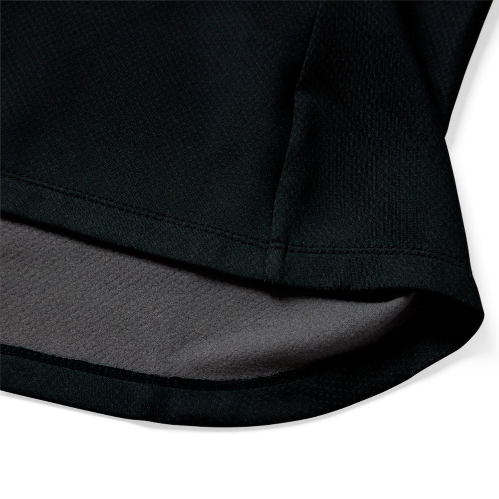 FOX TECBASE FIRE LS SHIRT Schwarz