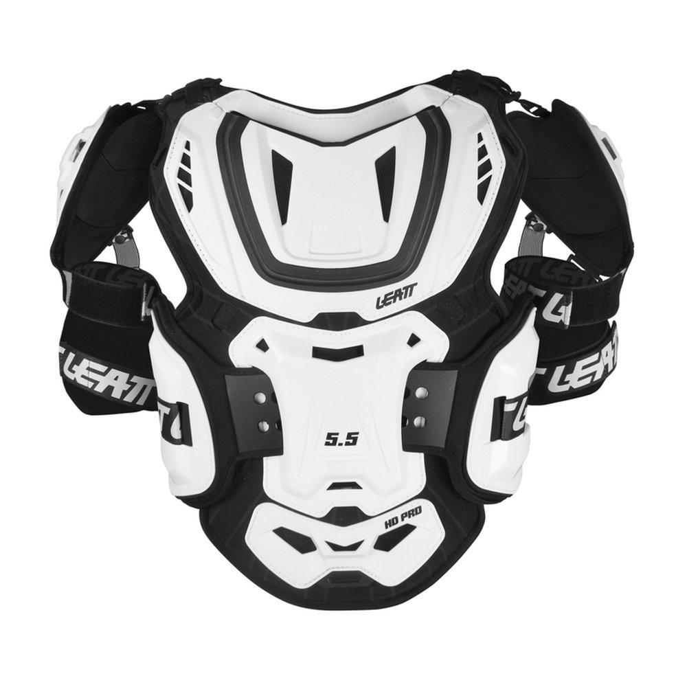 LEATT 5.5 Pro HD Motocross Brustpanzer weiss