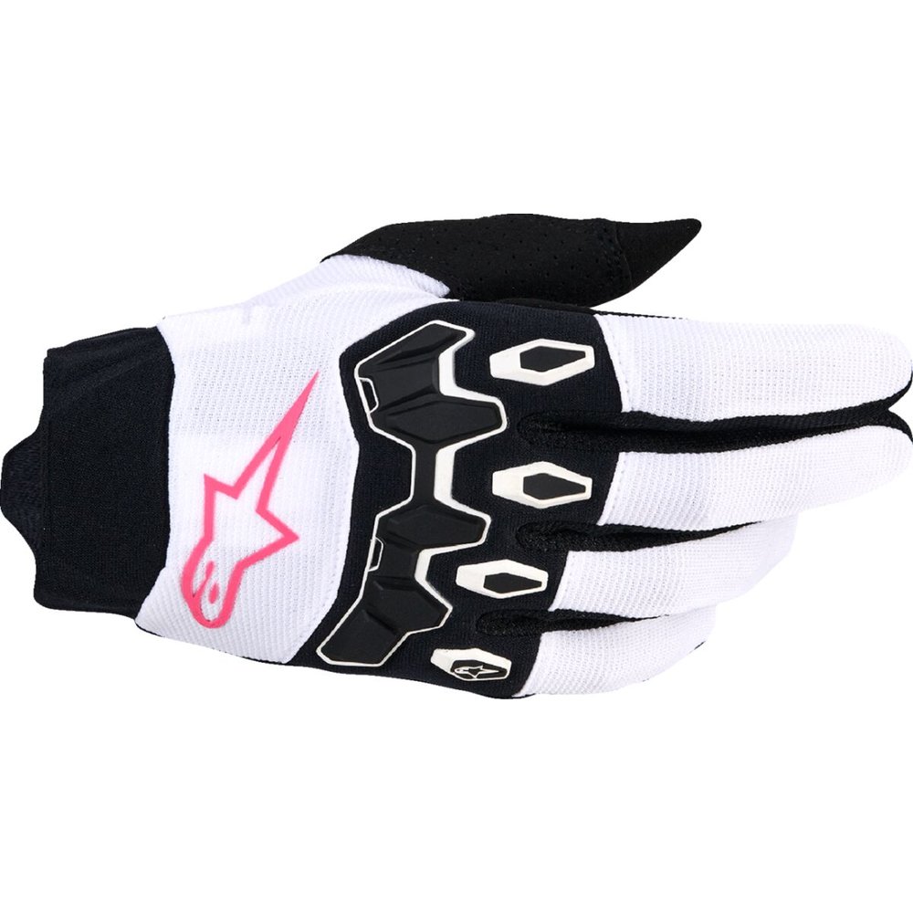 ALPINESTARS 4W F Bore V2 Gloves weiss/Fluo pink/schwarz