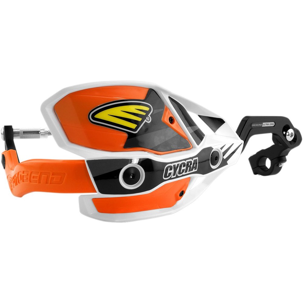 CYCRA Ultra Probend Honda CRM Wrap-Around Hand-Protektoren 22mm weiss orange