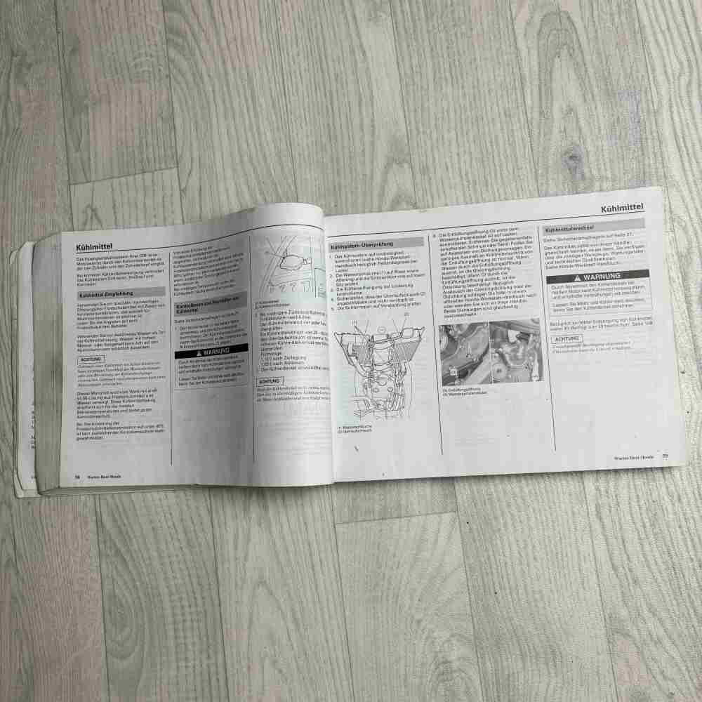 HONDA CRF 250 R 2013 3RKRN660 00X3R-KRN-6600 Motorrad-Handbuch gebraucht