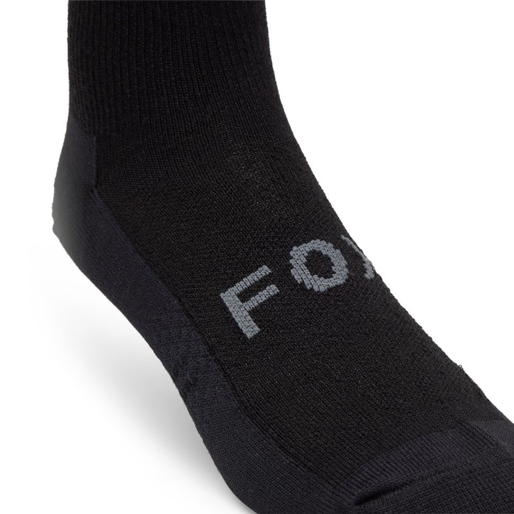 FOX 6" FLEXAIR MERINO Socken schwarz
