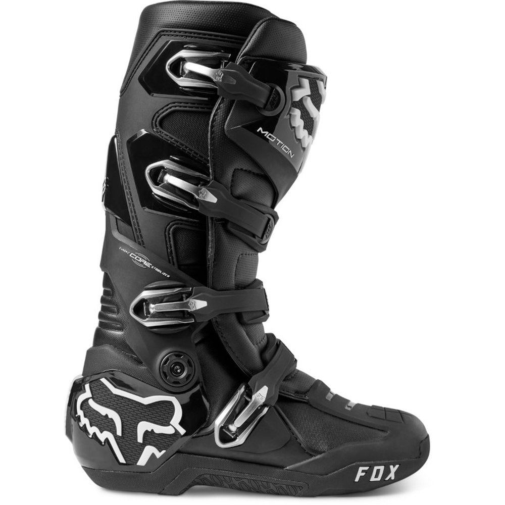 FOX MOTION BOOT Motocross Stiefel Schwarz