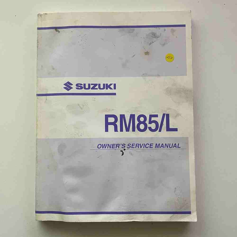 SUZUKI RM85/L 2004 99011-02B79-01A Motorrad-Handbuch gebraucht