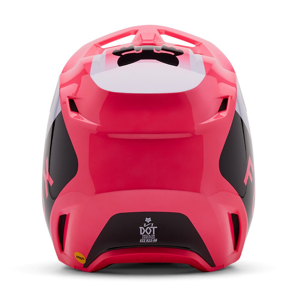 FOX V1 LEAN HELMET Motocross Helm Pink