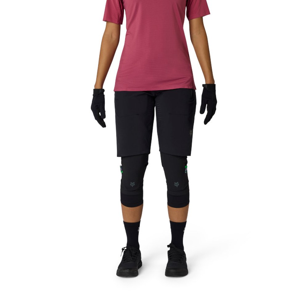 FOX W FLEXAIR SHORT kurze MTB Hose für Frauen Schwarz