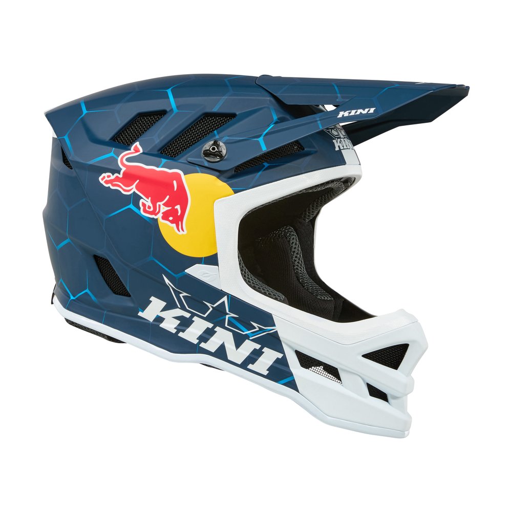 KINI RED BULL DHC MTB Helm 1.0 blau/weiss