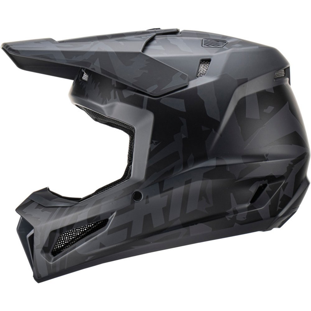 LEATT 2.5 Stealth 23 Motocross Helm schwarz