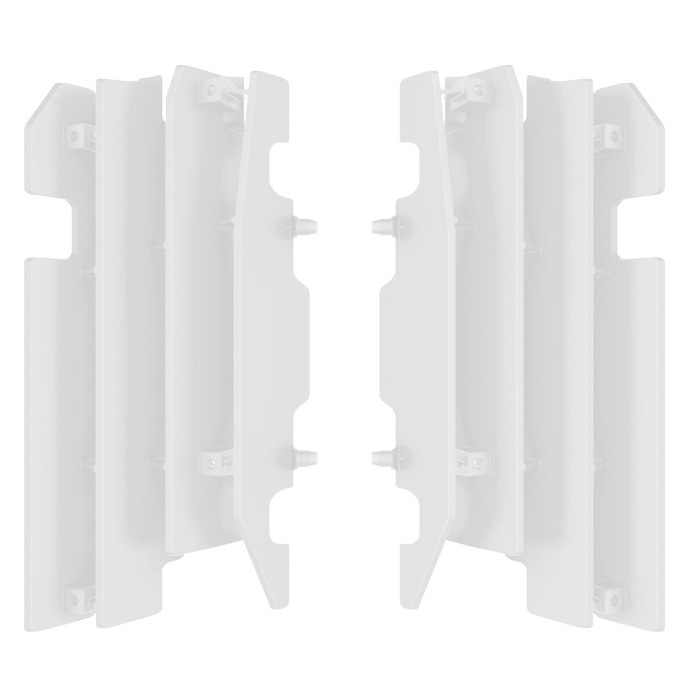 POLISPORT Kühlergrills Honda CRF 450 00-04 weiss