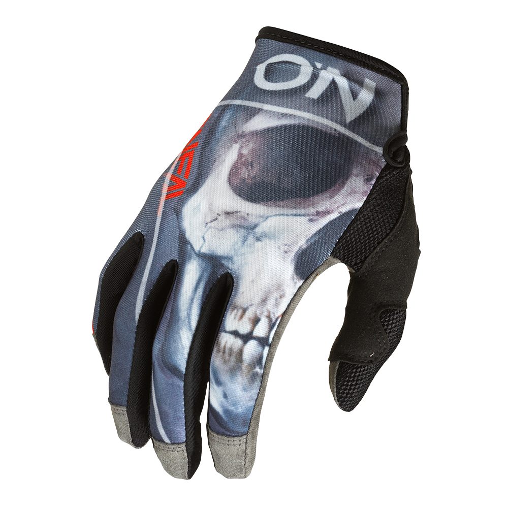 ONEAL Mayhem Bones V.22 MX MTB Handschuh schwarz rot