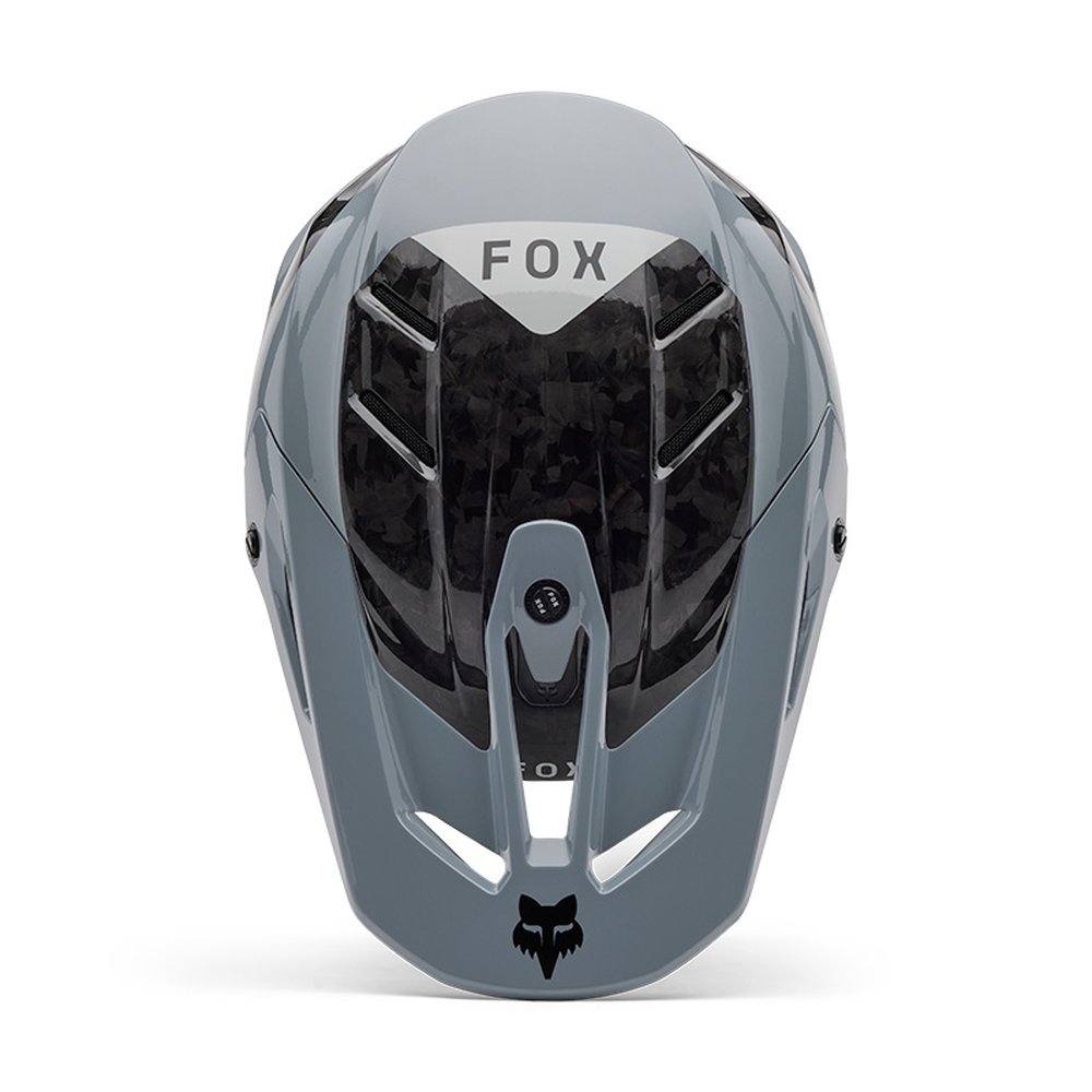 FOX V3 RS INFINITE Motocross Helm Cloud Grau