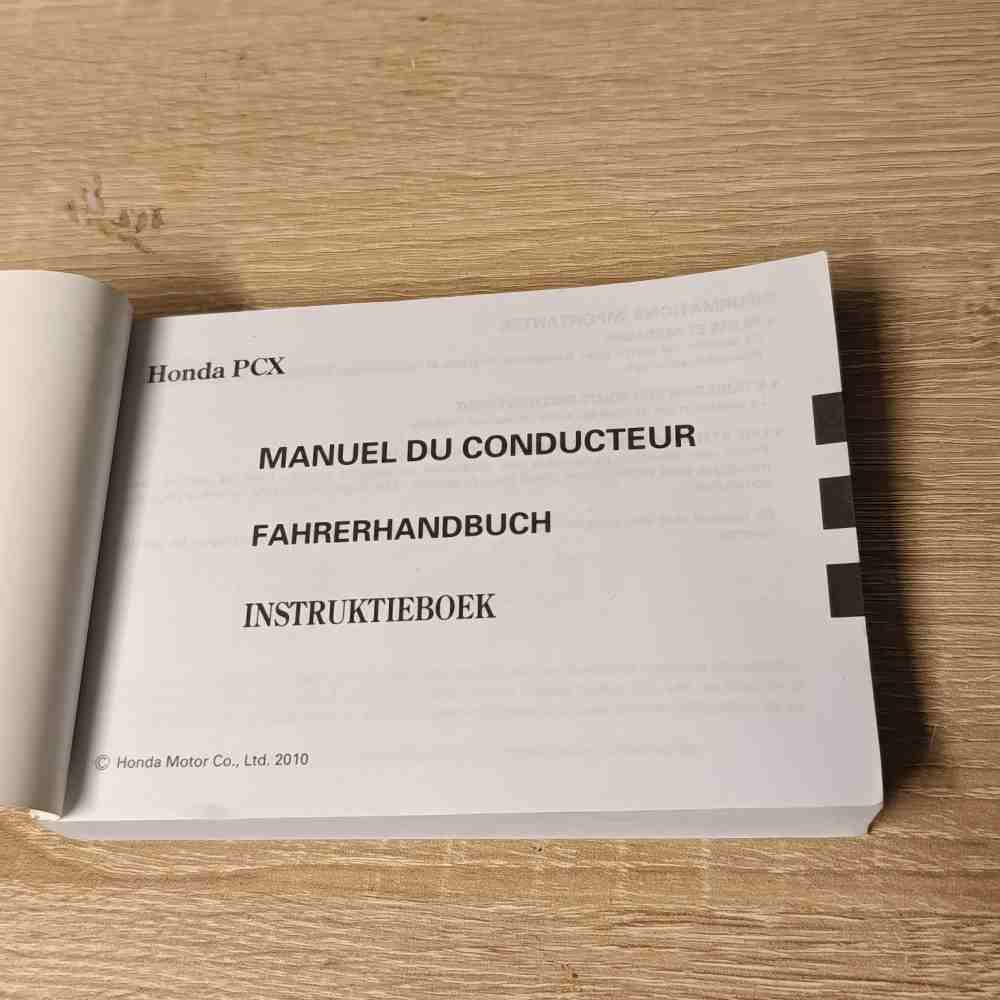 HONDA PCX 125 2010-12 37KWNB00 00X37-KWN-B000 Roller-Handbuch gebraucht