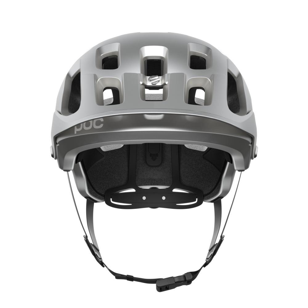 POC Tectal Race Mips MTB Helm argentite silber/uranium schwarz matt