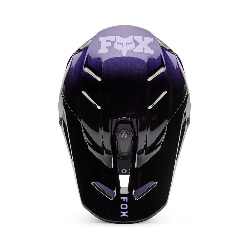 FOX YOUTH V3 SPIRE HELMET Motocross Helm für Kinder Schwarz/Purple
