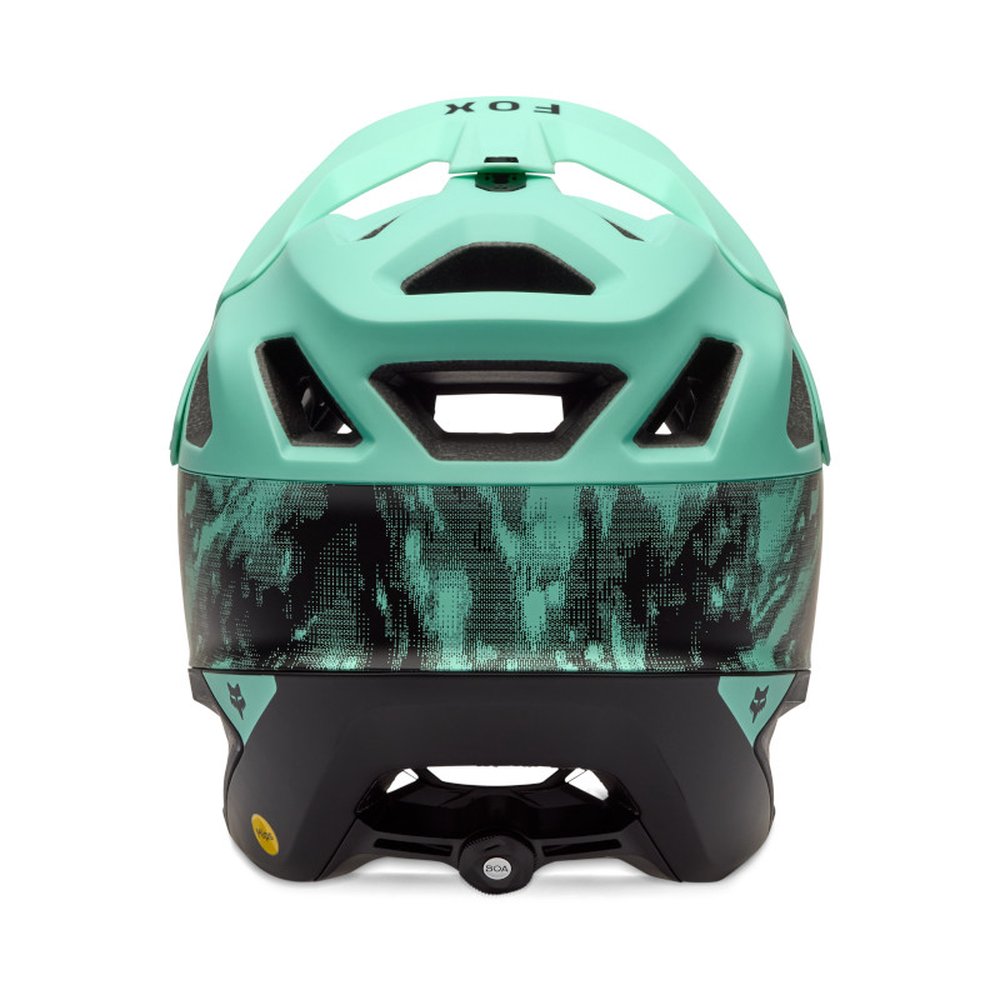 FOX DROPFRAME PRO KAIROS Halbschale MTB Helm Turquoise