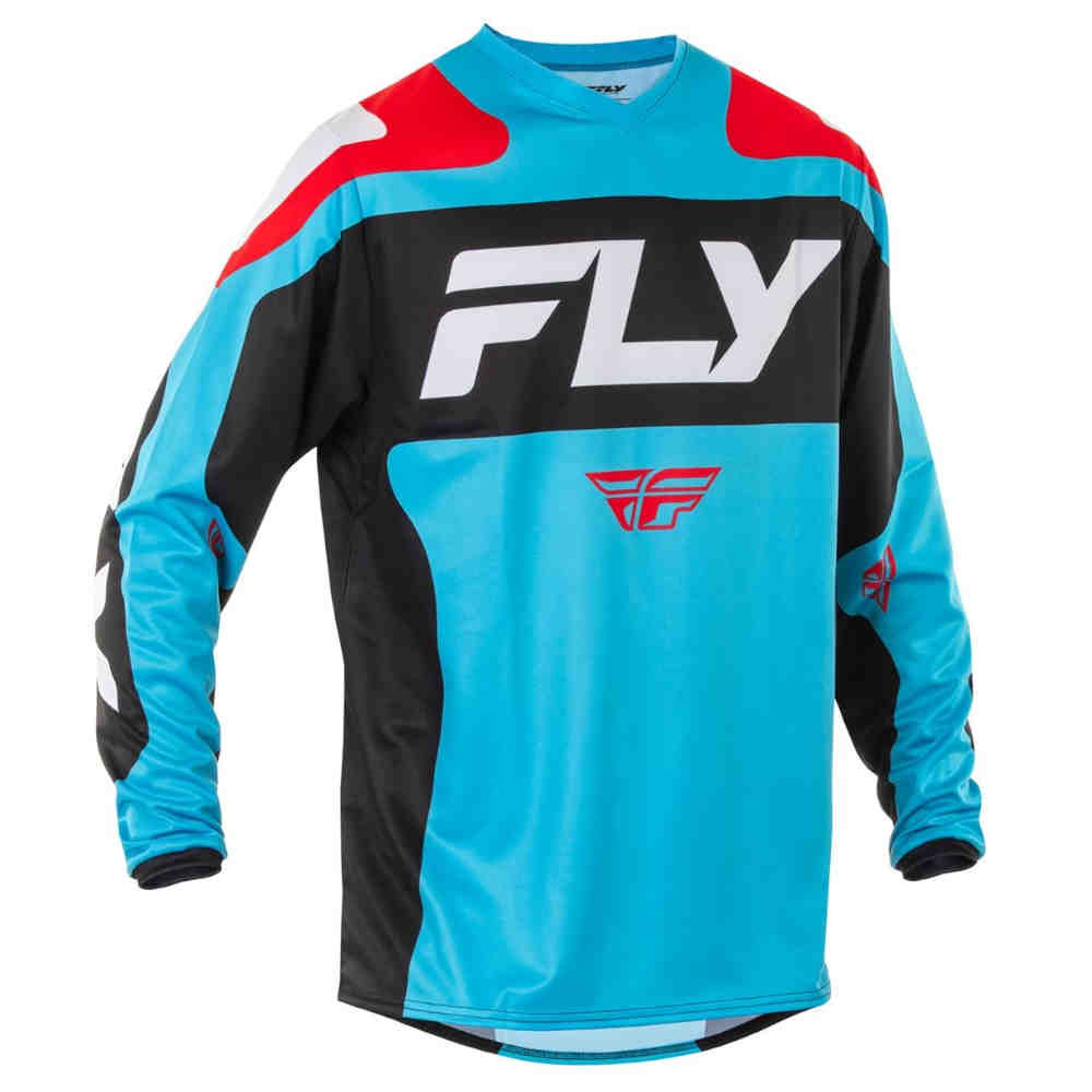 FLY F-16 Jersey cyan blau/schwarz/weiss FLY F-16 Jersey cyan blau/schwarz/weiss