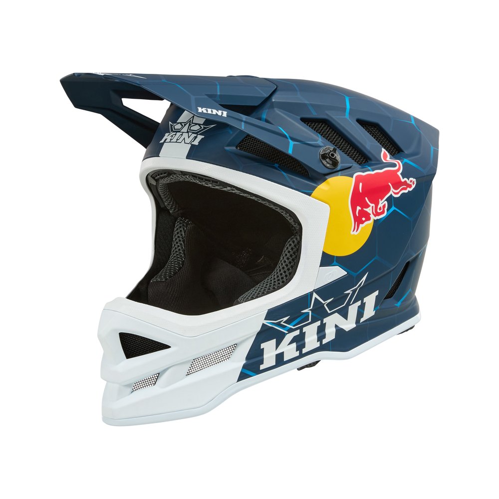 KINI RED BULL DHC MTB Helm 1.0 blau/weiss