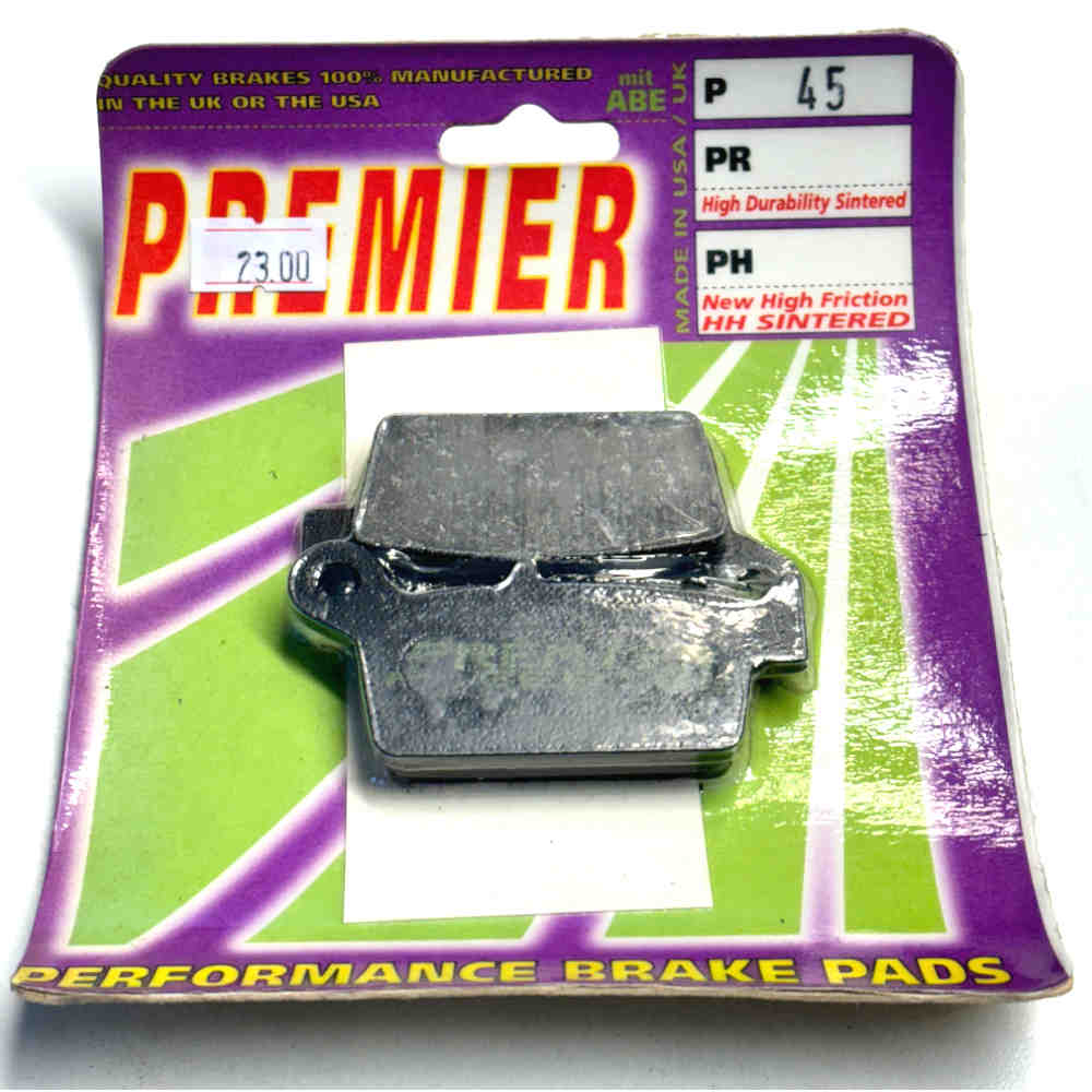PREMIER P45 Bremsbeläge Set mit ABE passend für Suzuki