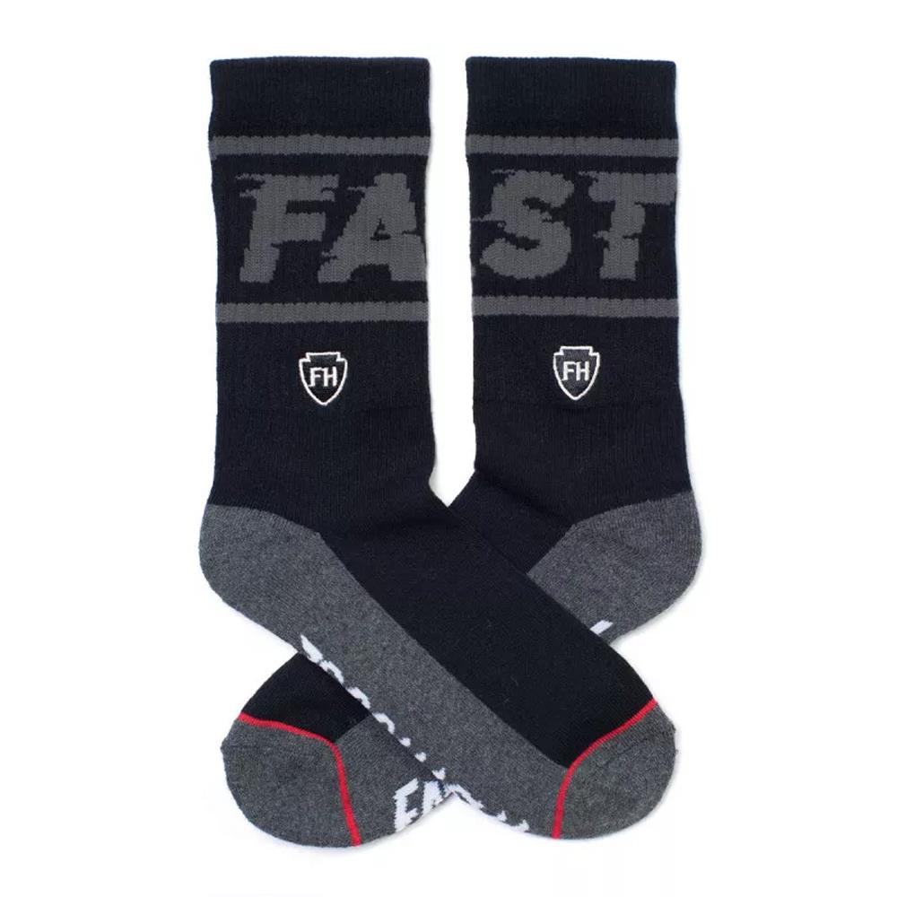 FASTHOUSE Bronson MTB Socken schwarz grau